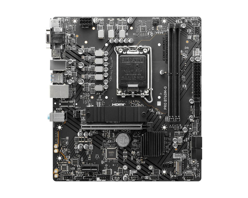 Placa Madre MSI B760M-G DDR5 ATX 