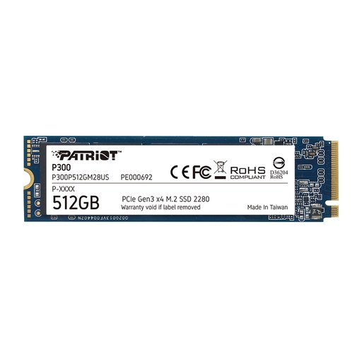 [DIS-PAT-0002] SSD PATRIOT P300 512 GB M.2