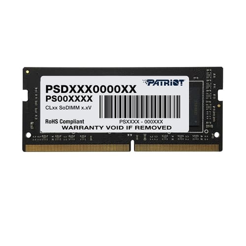 [RAM-PAT-0026] Memoria ram notebook Patriot Signature Line (1 x 8GB | SO-DIMM DDR4-3200)
