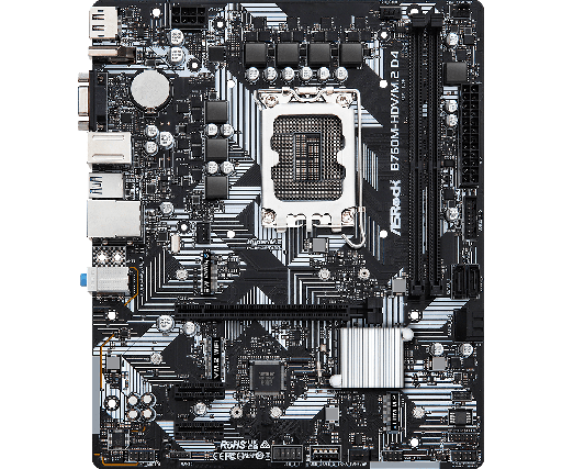 [PLA-ASR-0027] Placa Madre ASRock B760M-HDV/M.2 D4