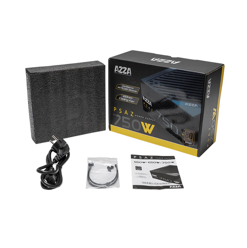 [FUE-AZZ-0003] Fuente de Poder AZZA 750W 80+ BRONZE