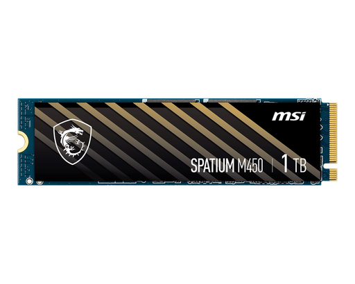 [DIS-MSI-0001] SSD MSI SPATIUM M450 1 TB PCIe 4.0 NVMe M.2
