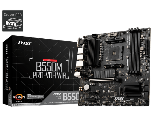 [PLA-MSI-0009] MSI B550M PRO-VDH WIFI